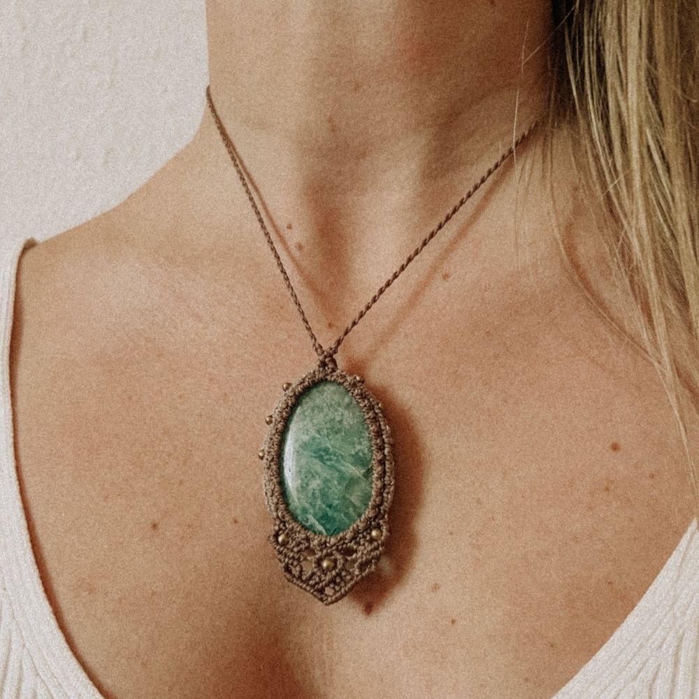Amazonit Amulett