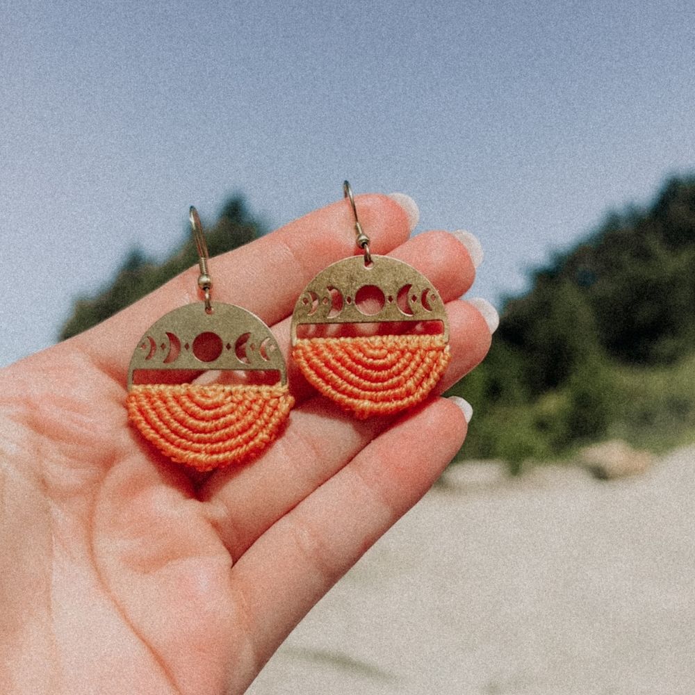 Ohrhänger "Mondzyklus" 