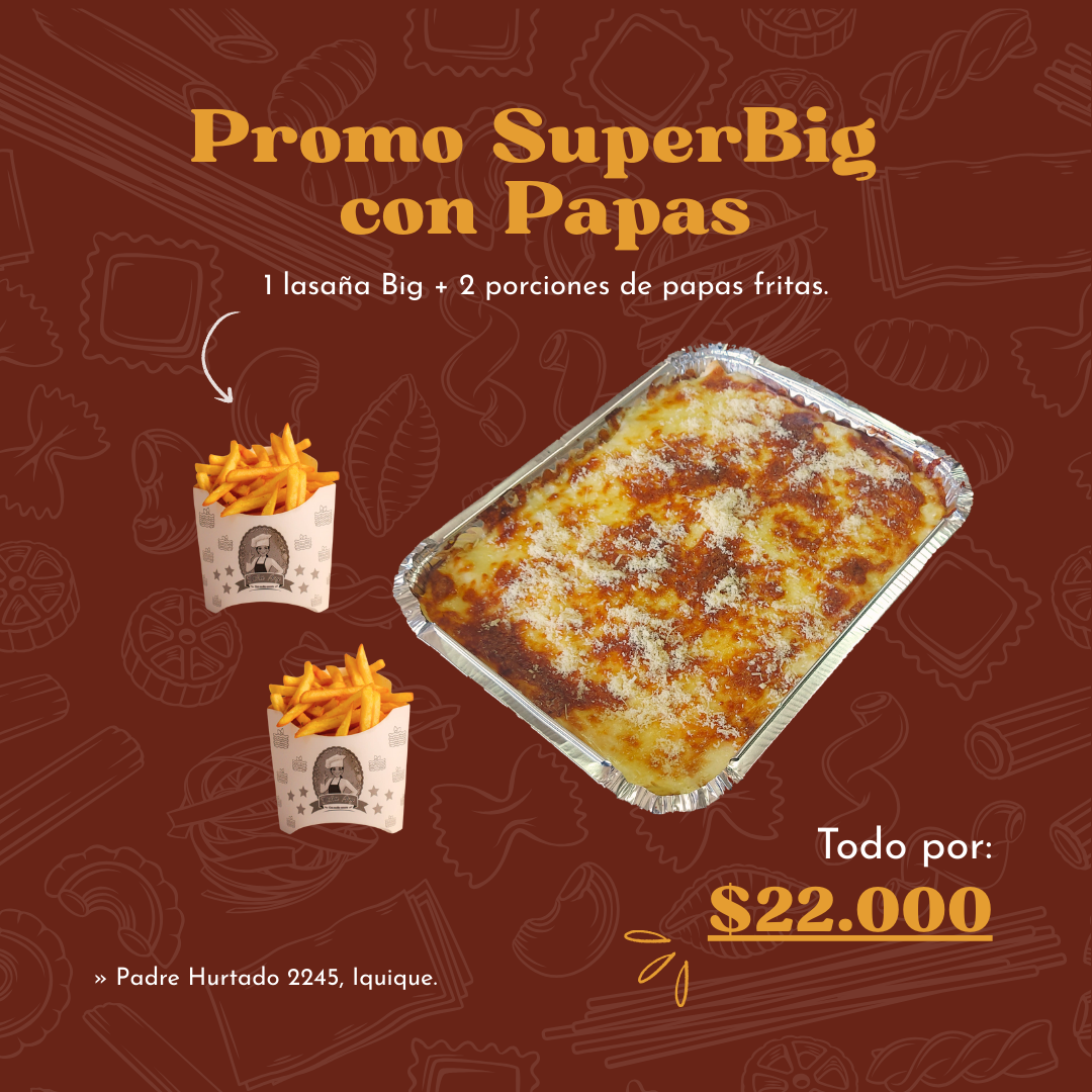 Super Big con Papas