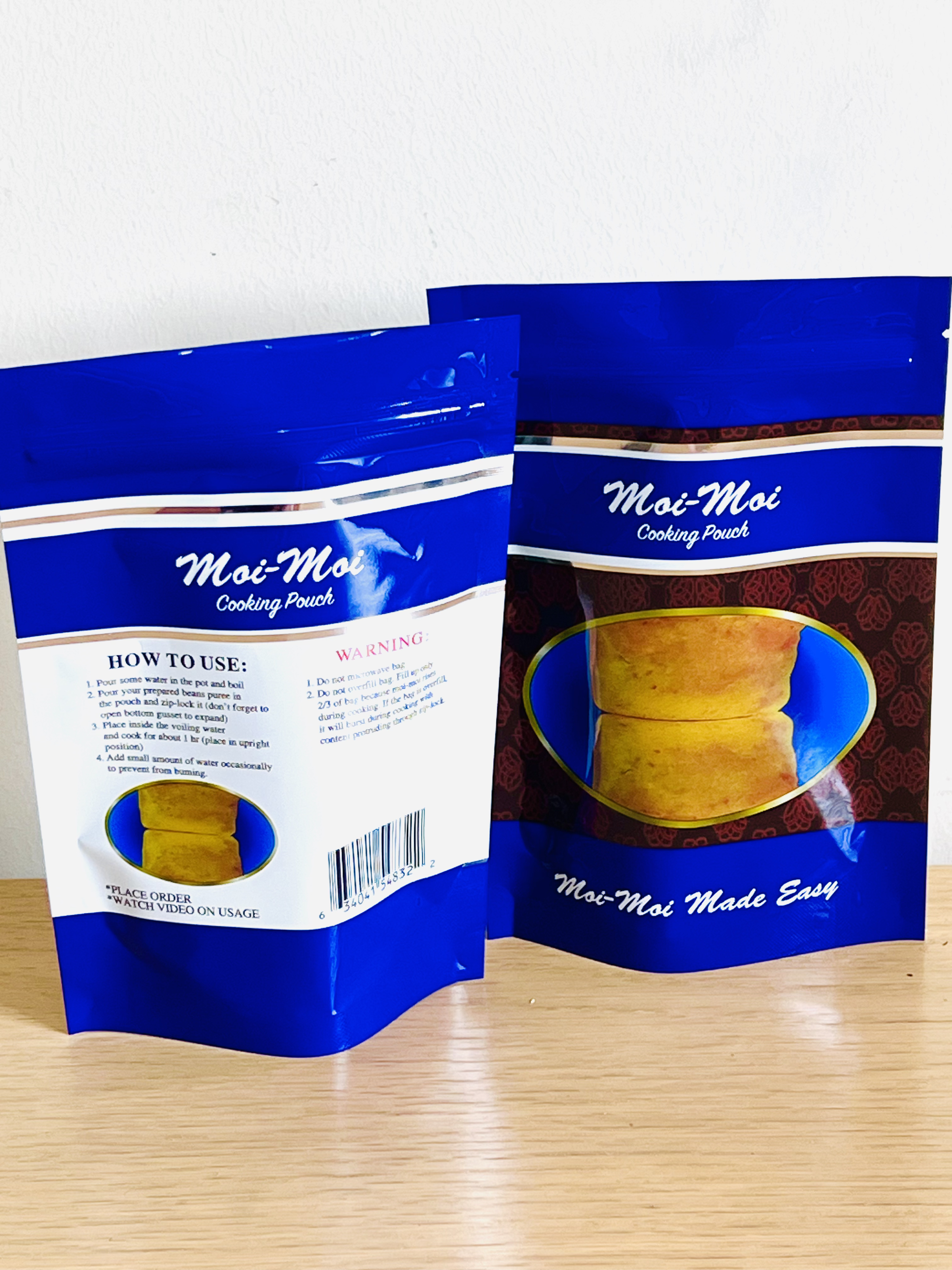 75pcs Reusable Moi-Moi Cooking Pouch. Plus 120g Crunchy Kulikuli free!