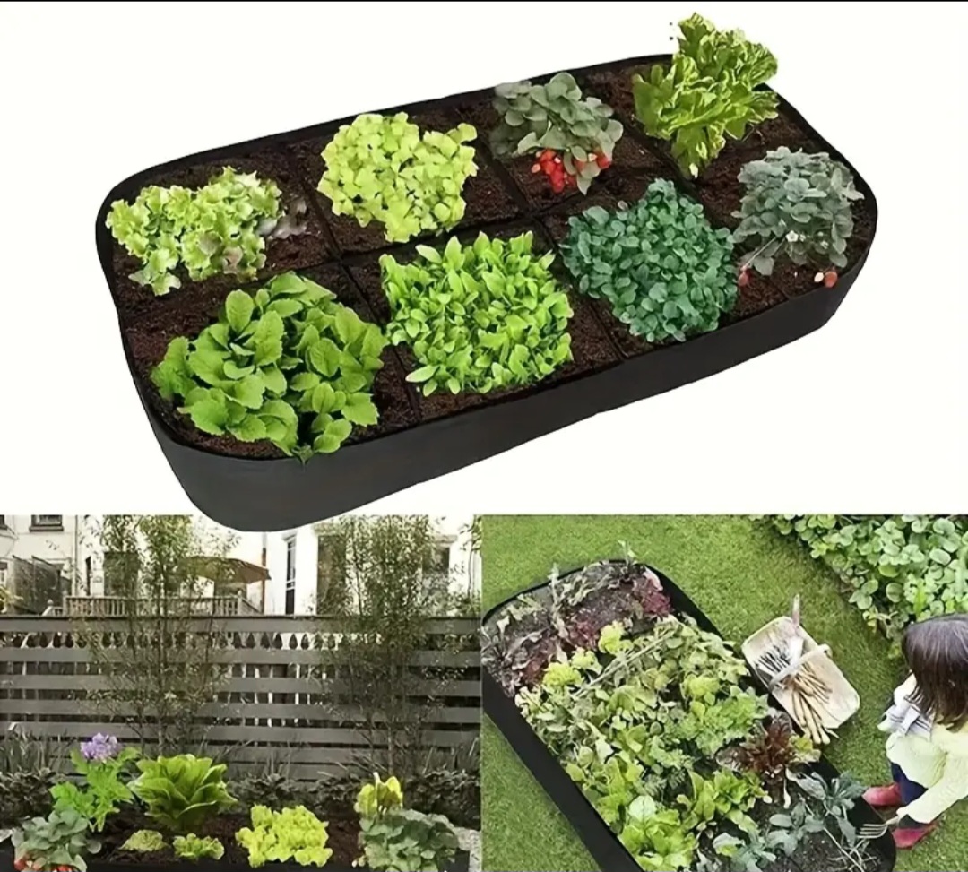 Kit de jardín elevado para siembra en rejillas de gran tamaño