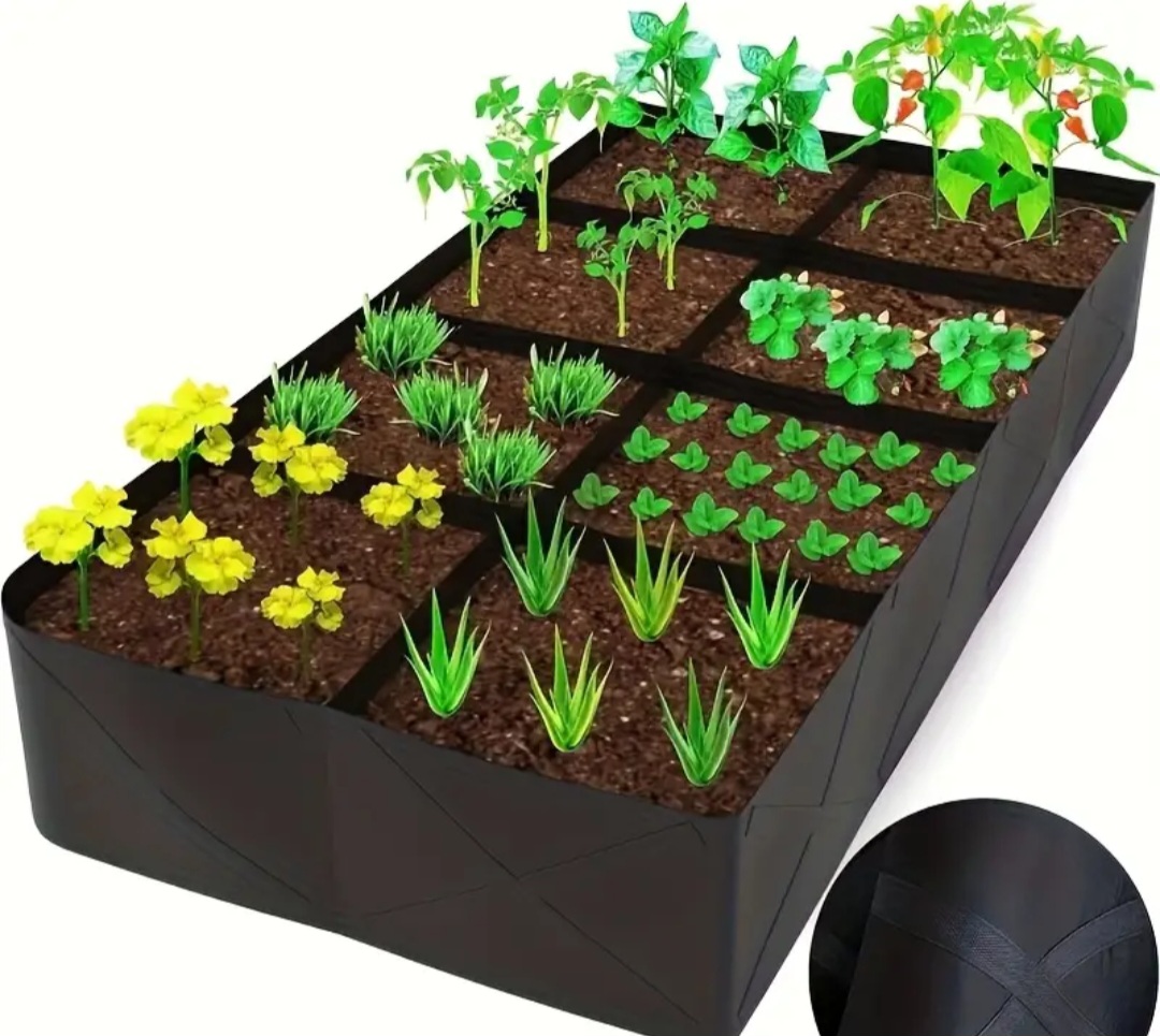 Kit de jardín elevado para siembra en rejillas de gran tamaño