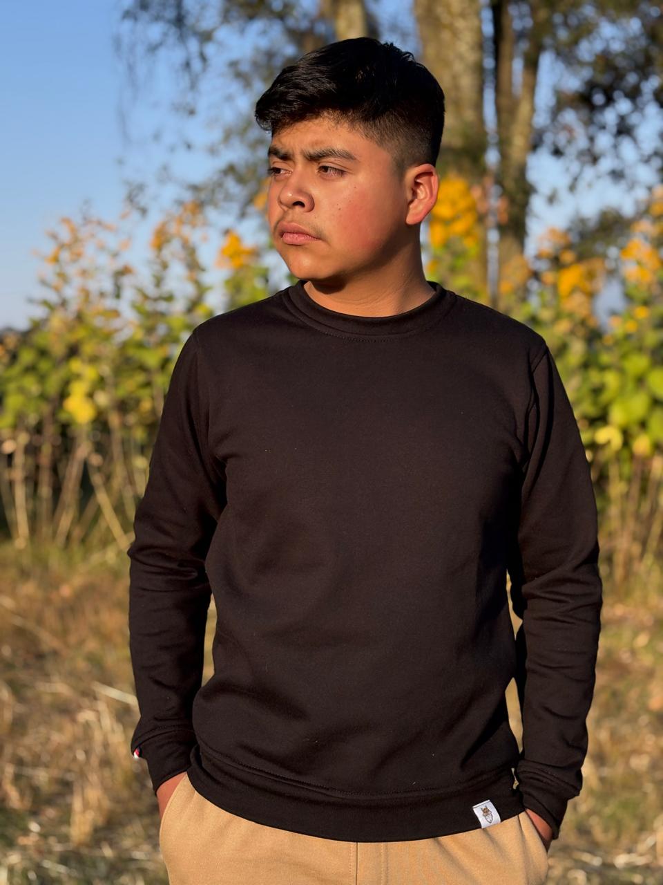 Sudadera Cuello Redondo