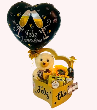 Caja Corazón de Aniversario