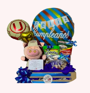 Caja de cumpleaños sorpresa