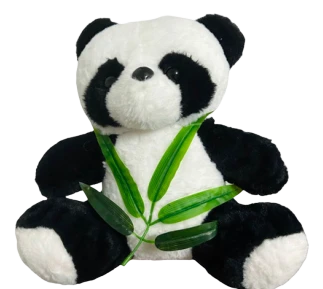 Peluche Panda con Bambú