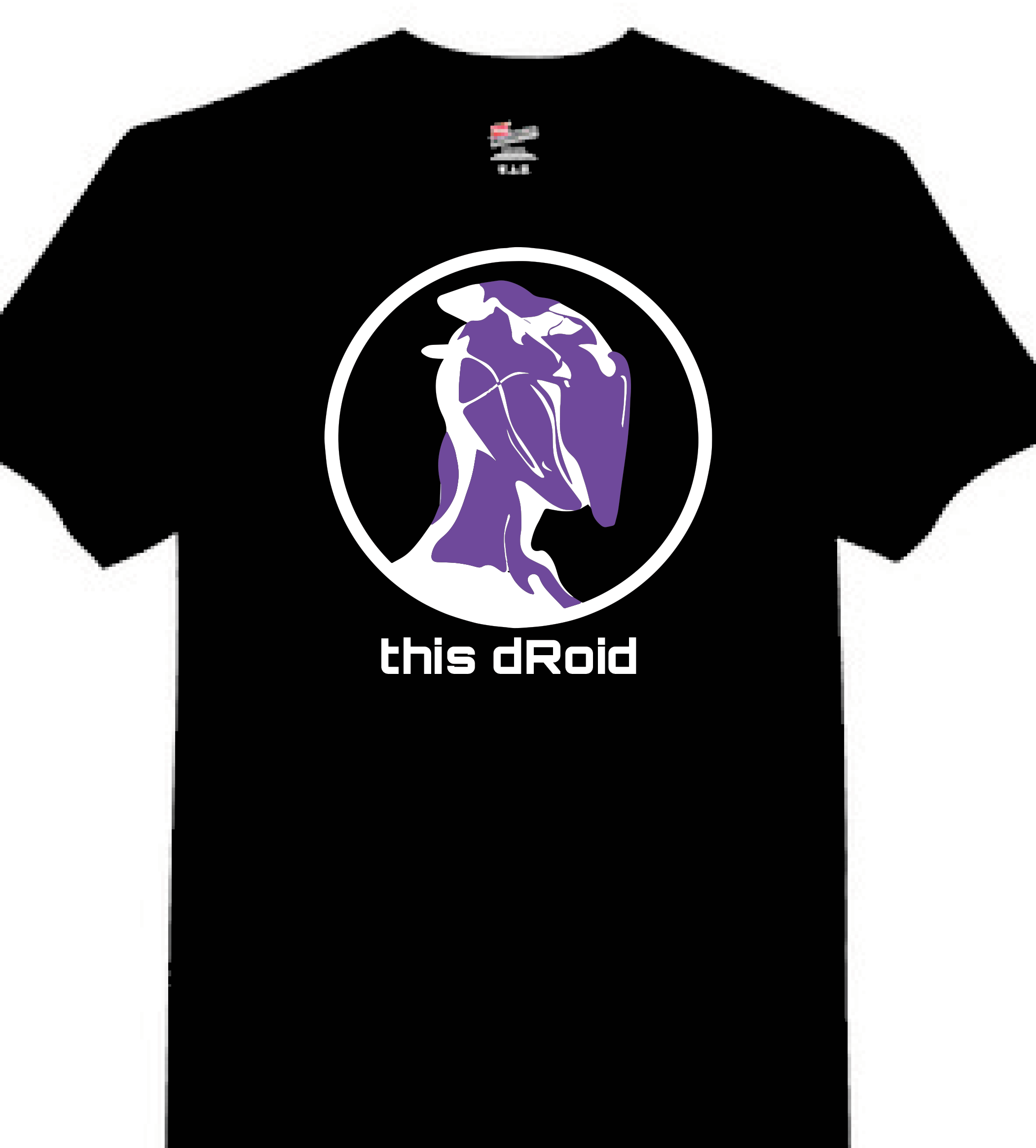 tHis dRoiD logo shirt