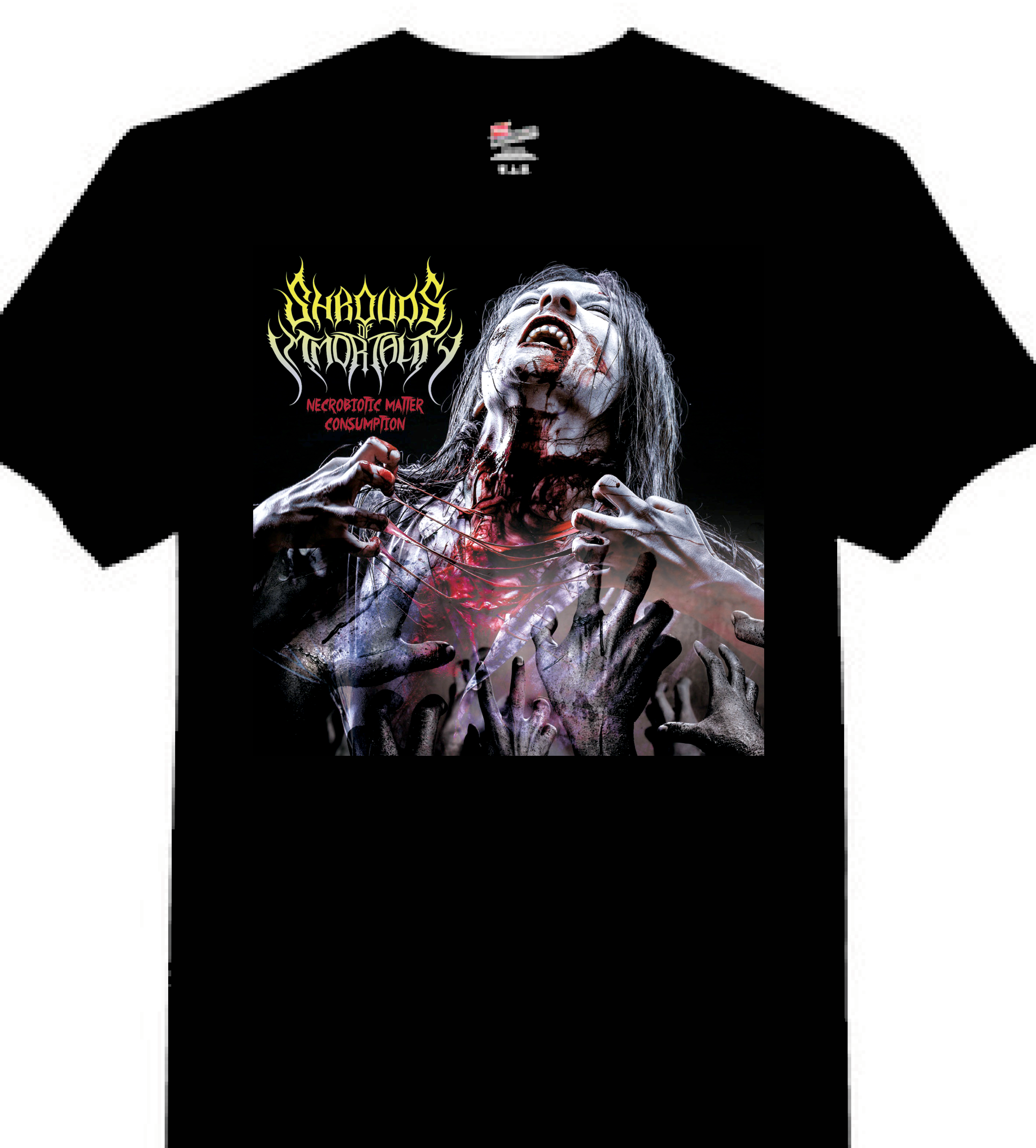 Shrouds of Immortality - Necrobiotic Matter Consumption T-Shirt