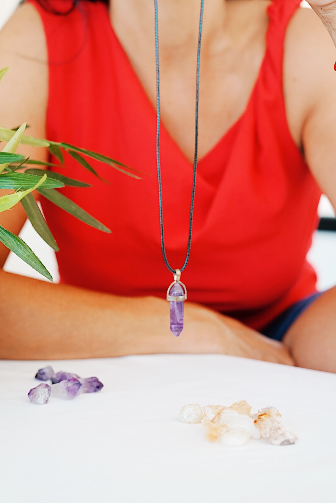 Collar piedra natural