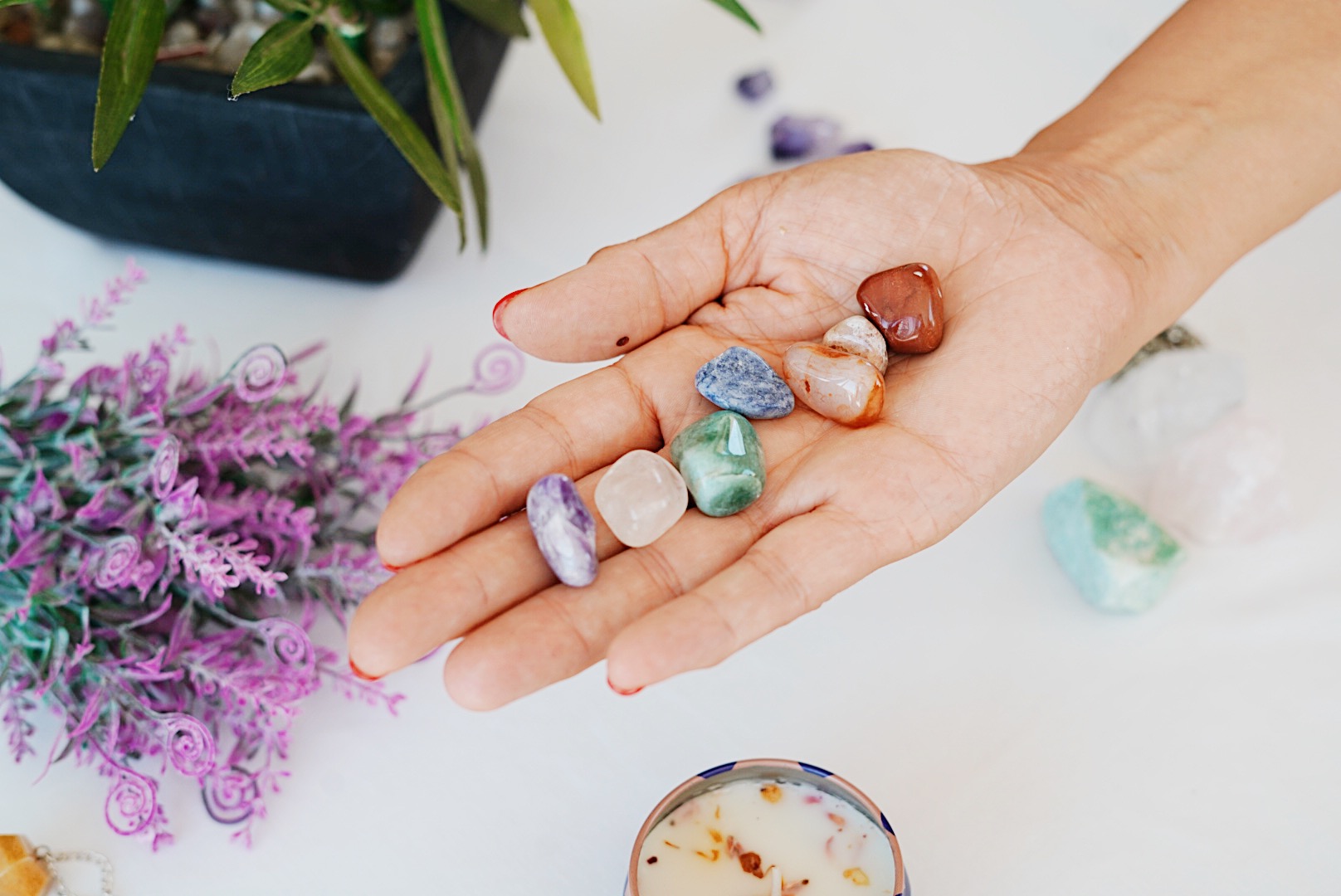 Kits 7 chakras | Conjunto de piedras naturales energéticas