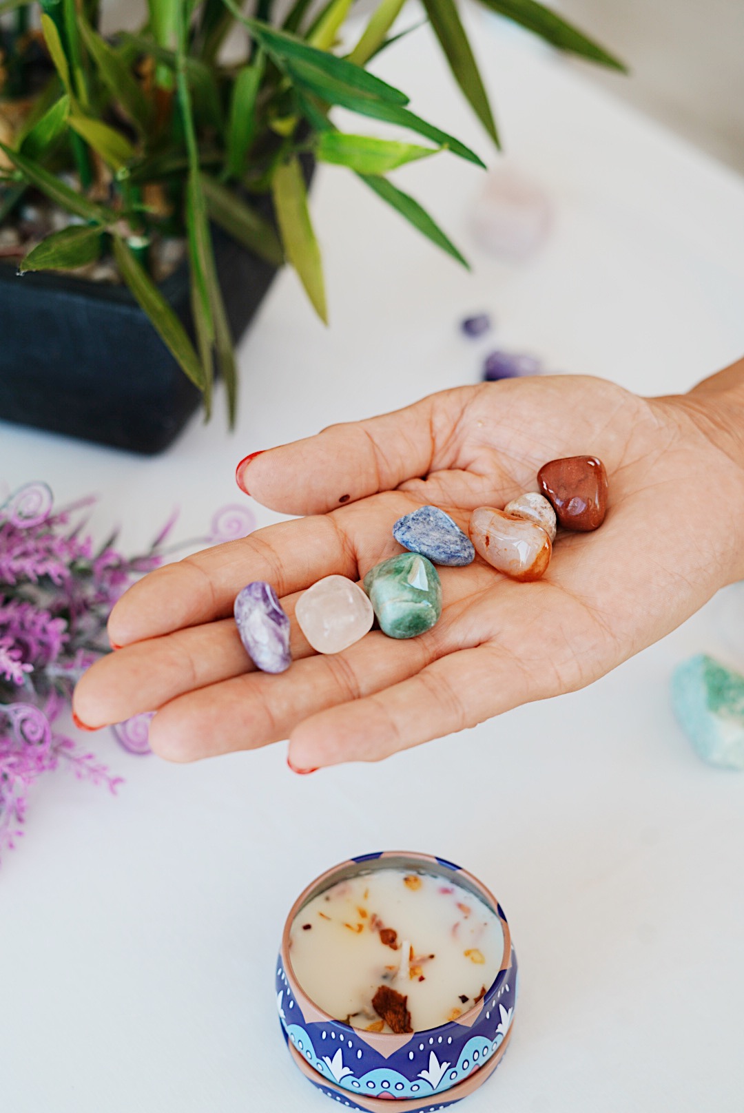 Kits 7 chakras | Conjunto de piedras naturales energéticas