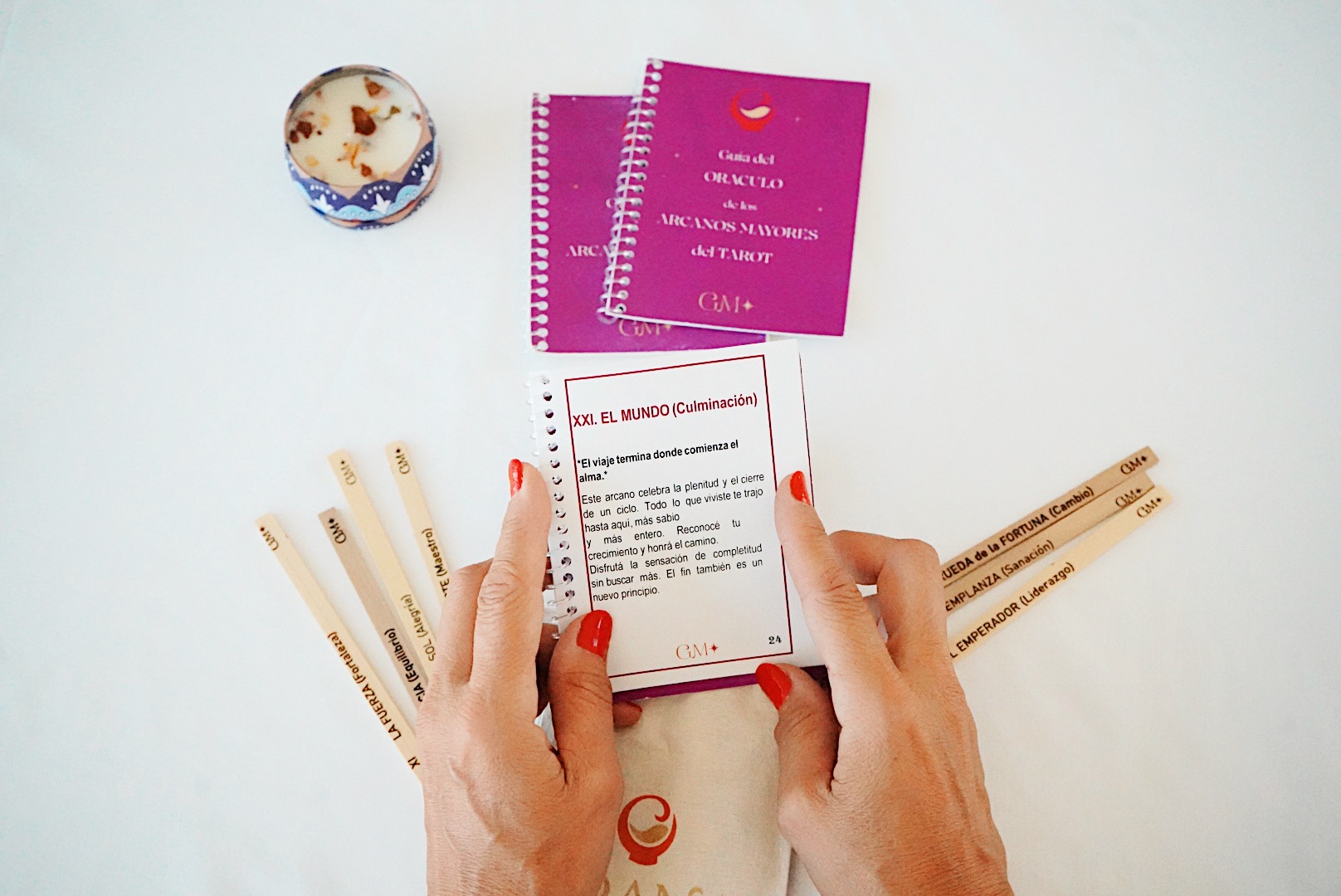 Oráculo de los Arcanos Mayores del Tarot 