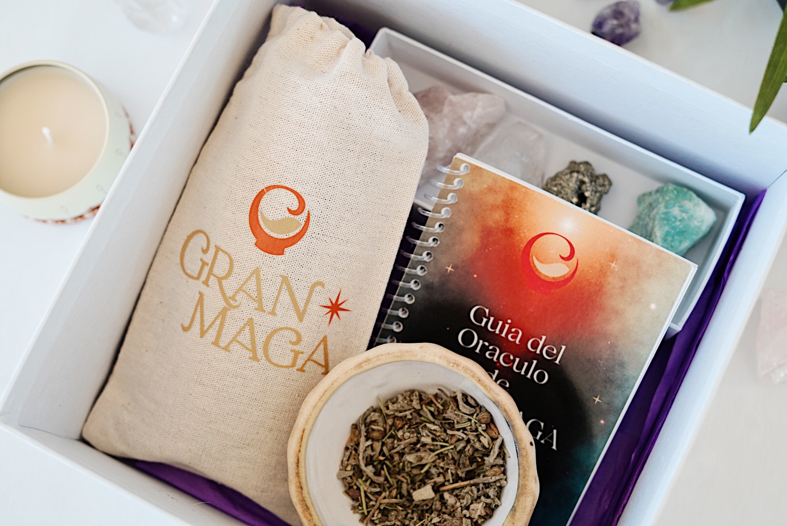 Caja Personalizada kit x 2  Oráculo 33 varillas y 22 varillas 