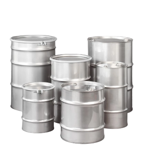 Barriles metálicos
