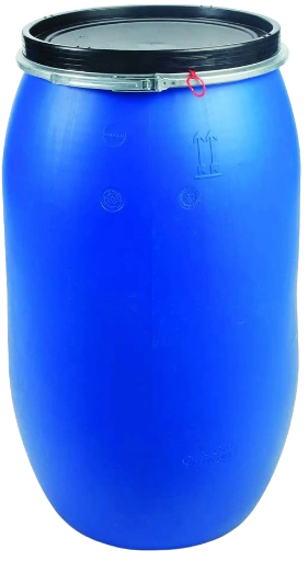 Barril de plástico de 200 litros