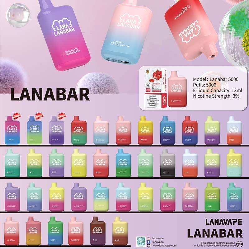 Lana Bar 5000 Puff Disposable Pod