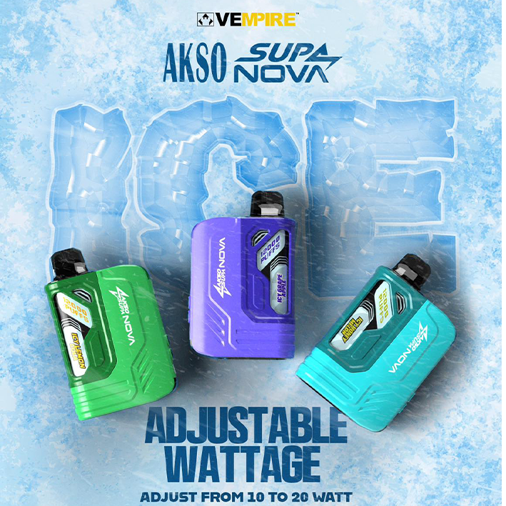AKSO SUPA NOVA 12000 PUFF