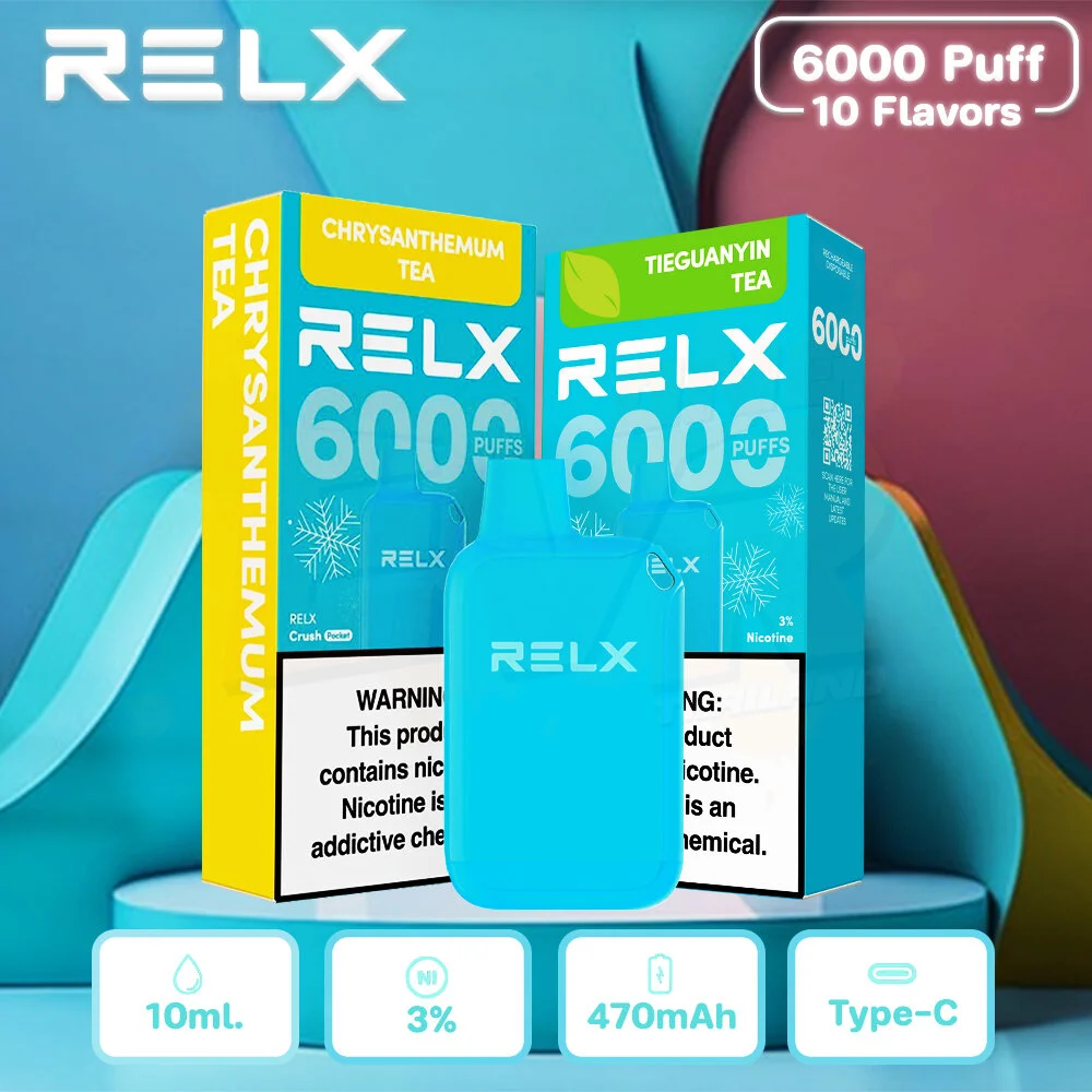 Relx Crush Pocket 6000 Puff Disposable