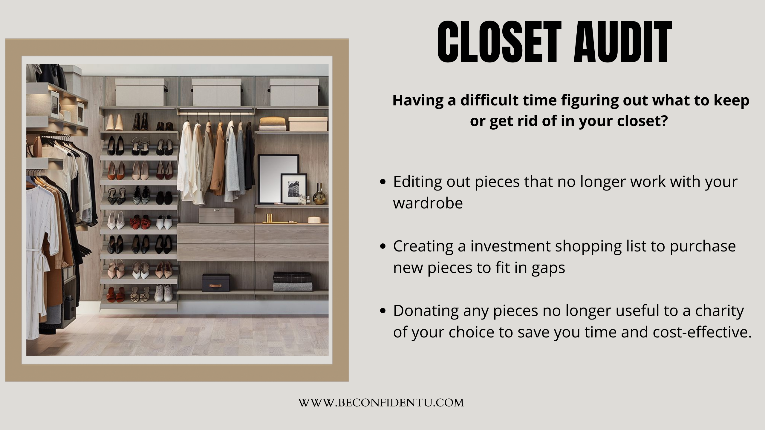 Closet Audit