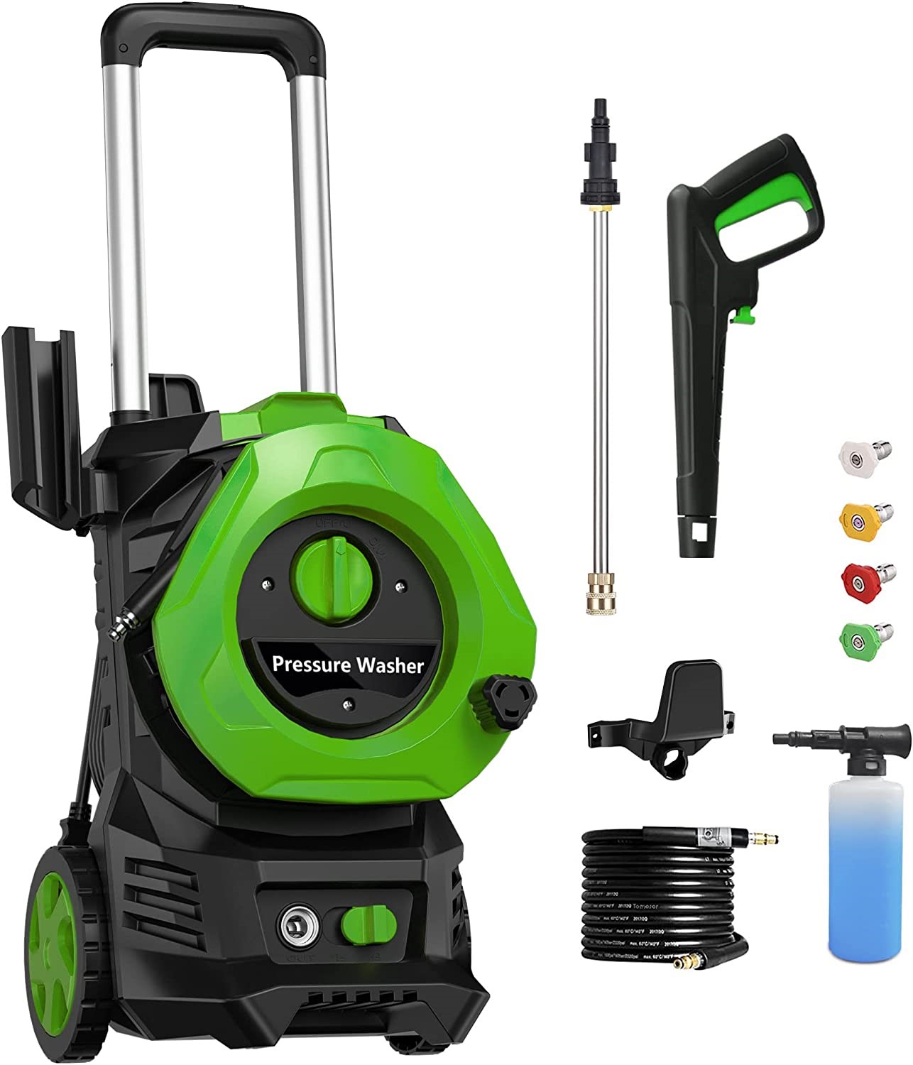 Fengrong Electric Pressure Washer-3500PSI Max 2.5GPM (NEW IN THE BOX)