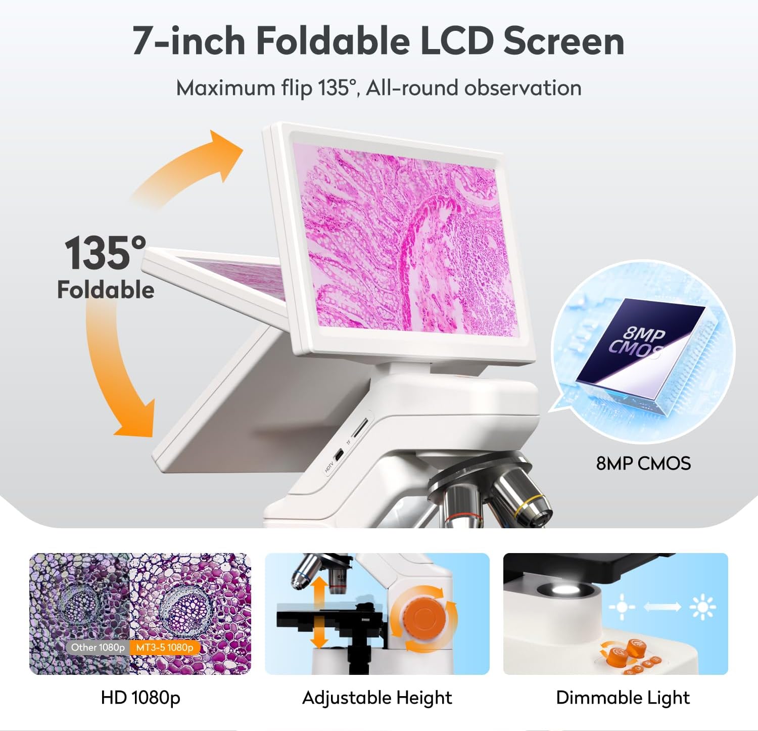 MatataStudio MT3-5 Wireless Digital Microscope for Kids
