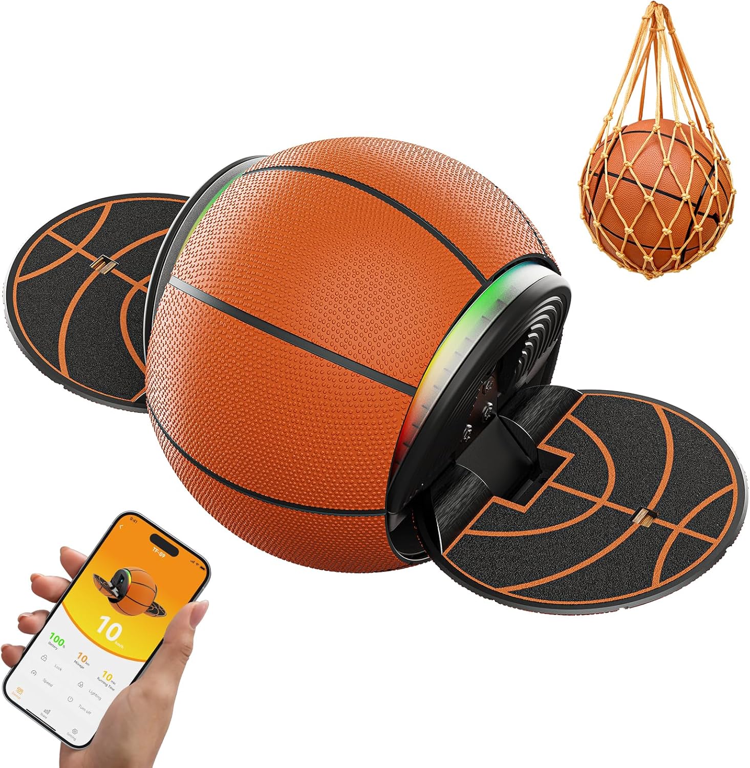 TOPFEEL S9 Electric Unicycle for Kids,10 Inch Self-Balancing EUC, with 350W Powerful Motor