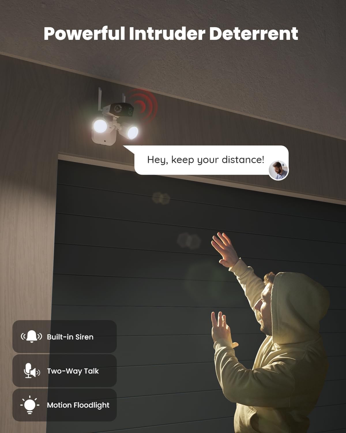 REOLINK 4K Security Cameras Wireless Outdoor System 1 Year Local Storage