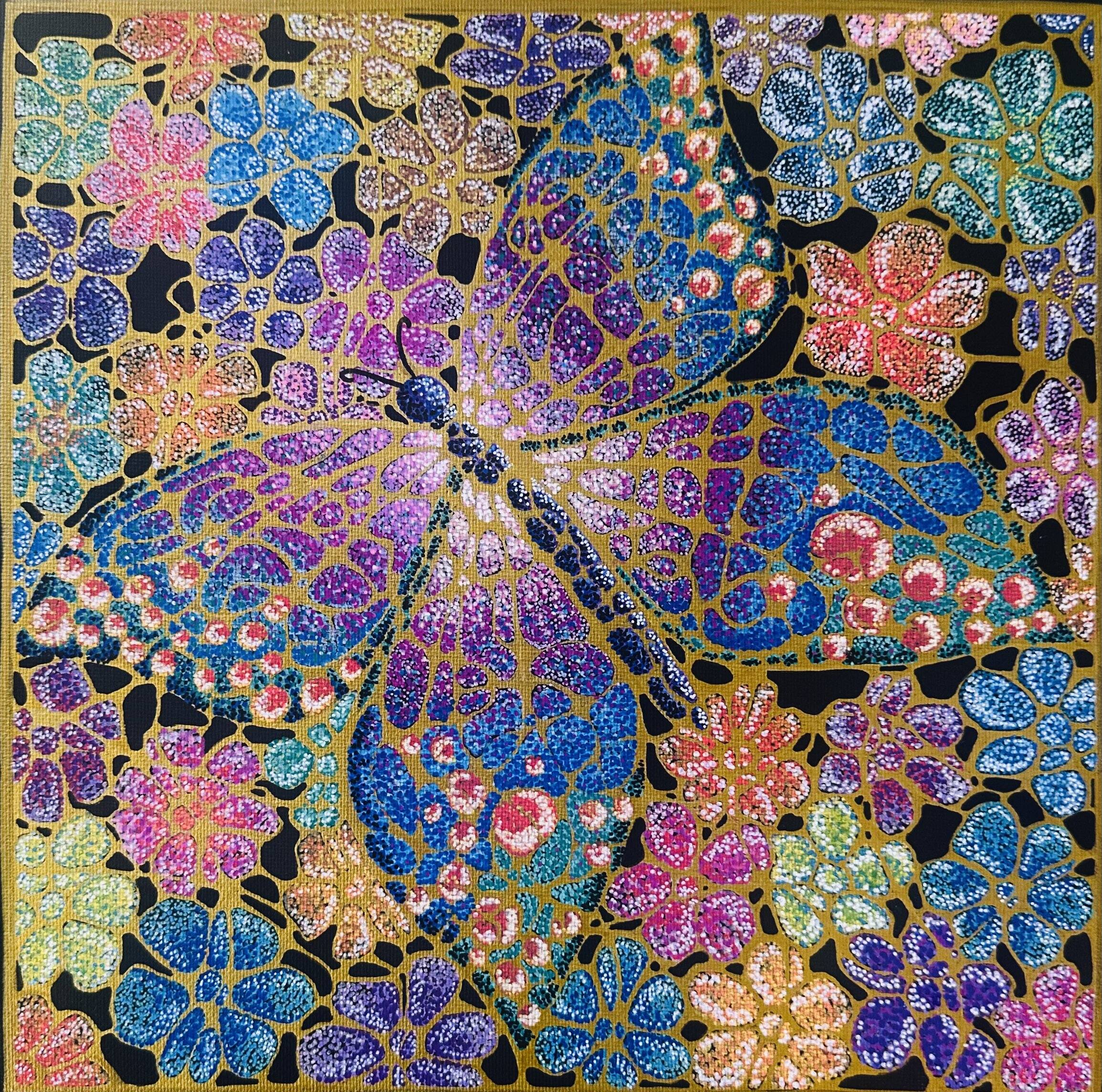 Golden Butterfly (Original Artwork )