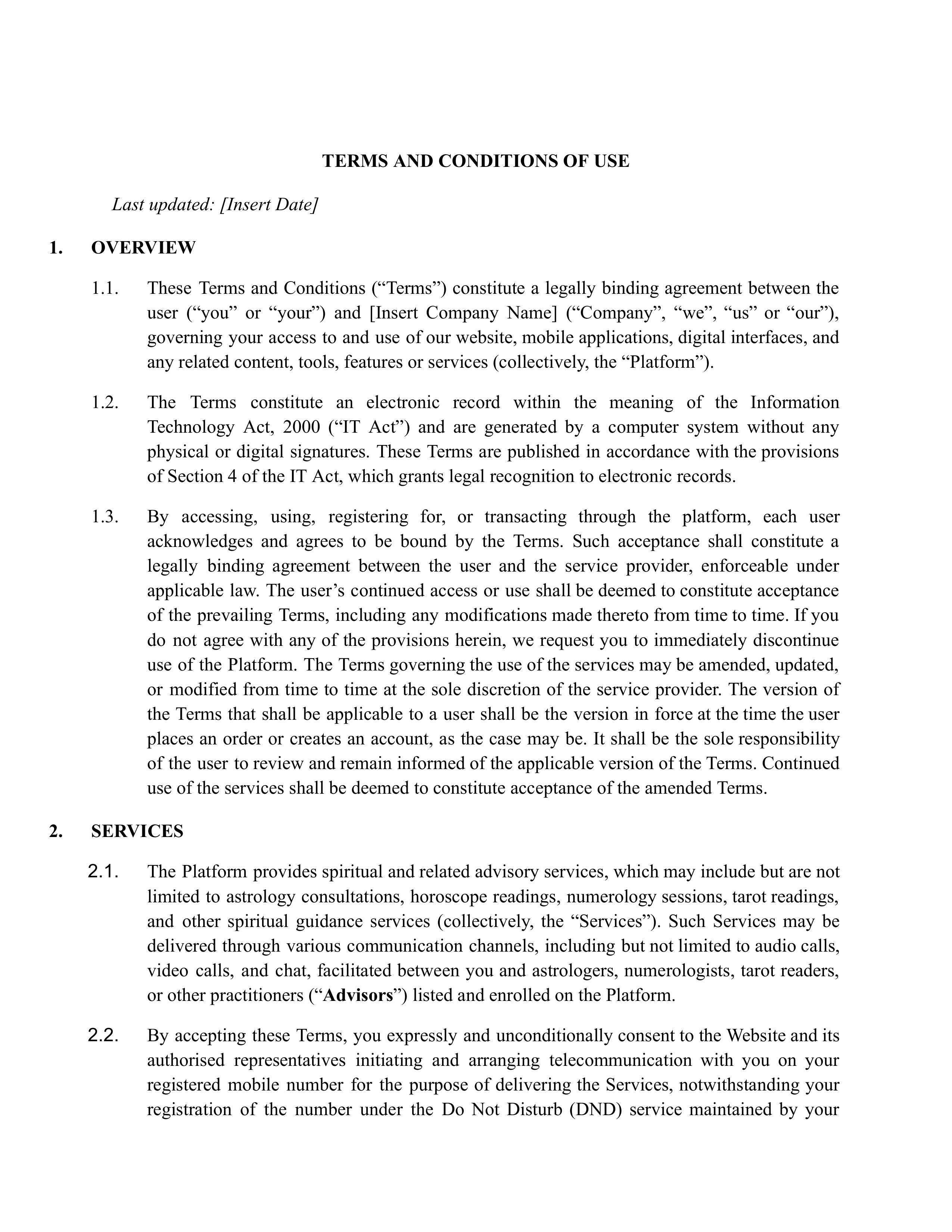 Terms and Conditions-SpiritualTech