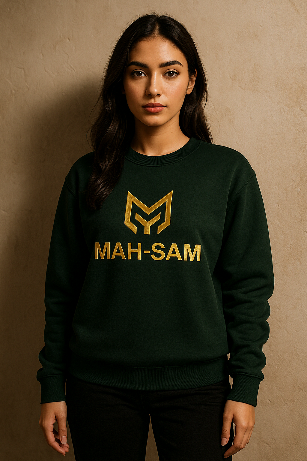 Mah-Sam™ Premium Crewneck Sweatshirt for Women