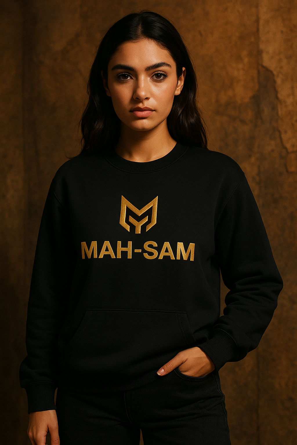 Mah-Sam™ Premium Crewneck Sweatshirt for Women
