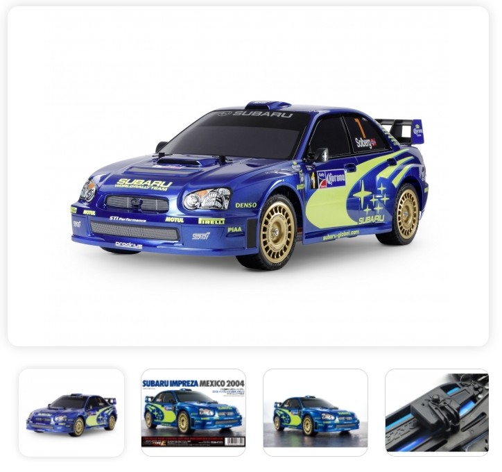 1:10 RC Impreza Mexico '04 (TT-01E)