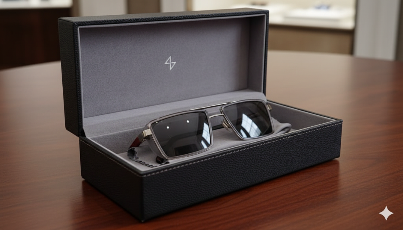 Arvon-Stylish Rectangular Sunglasses