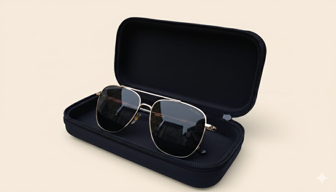 Velox-Square Frame Designer Sunglasses