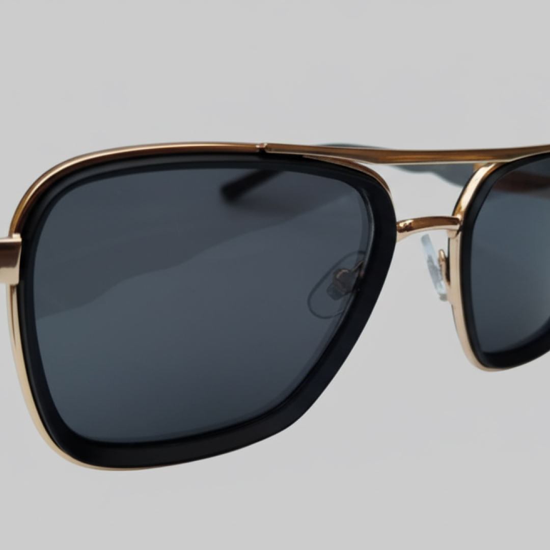 Velox-Square Frame Designer Sunglasses