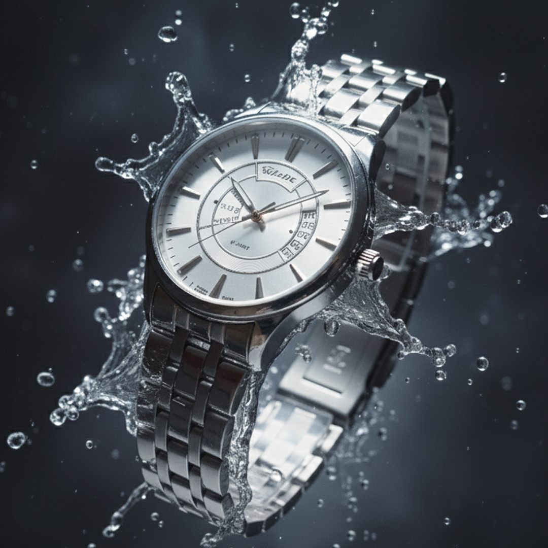 Stainless Steel Waterproof Watch