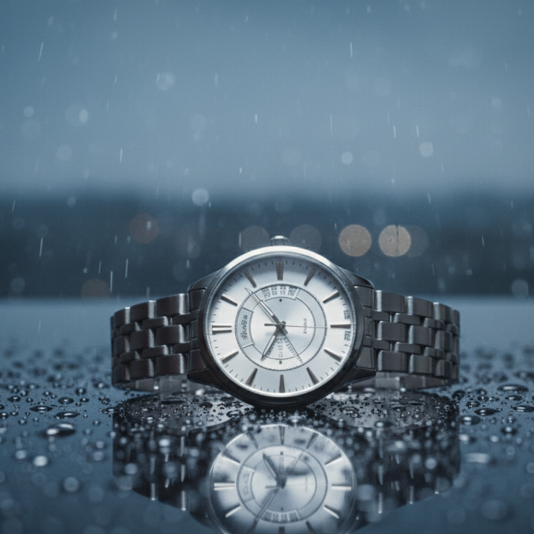 Stainless Steel Waterproof Watch