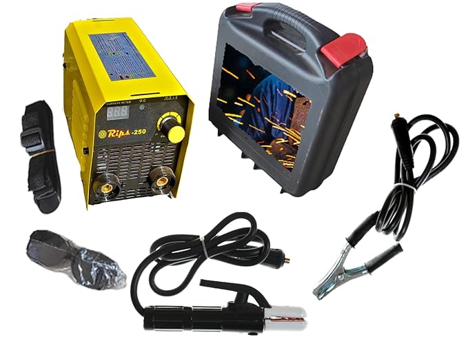 MMA Invertor ARC Welding Machine +Accessories - 6Month Warranty,Portable weightless +Plastic Carry Box+Safety glass+Hanging Blelt (200A IGBT)