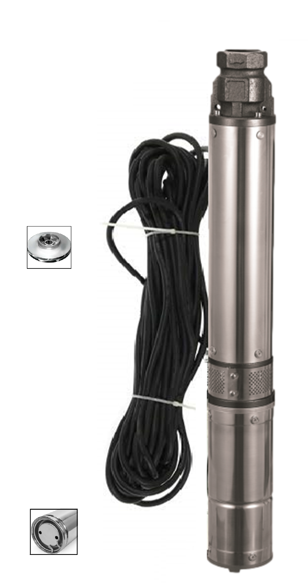 BLDC BORWELL PUMP (4SCBI- 108/1700/100/10- 1.5)