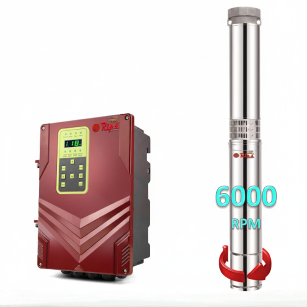 BLDC HIGH SPEED  PUMP (4HS-220/3000/168/ 7- 2 ACDC [3/153])