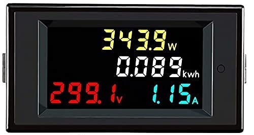 DC Energy Meter 6 in 1 with Multi-Colour Digital Display 12V-300V /100A (DC Energy Meter)