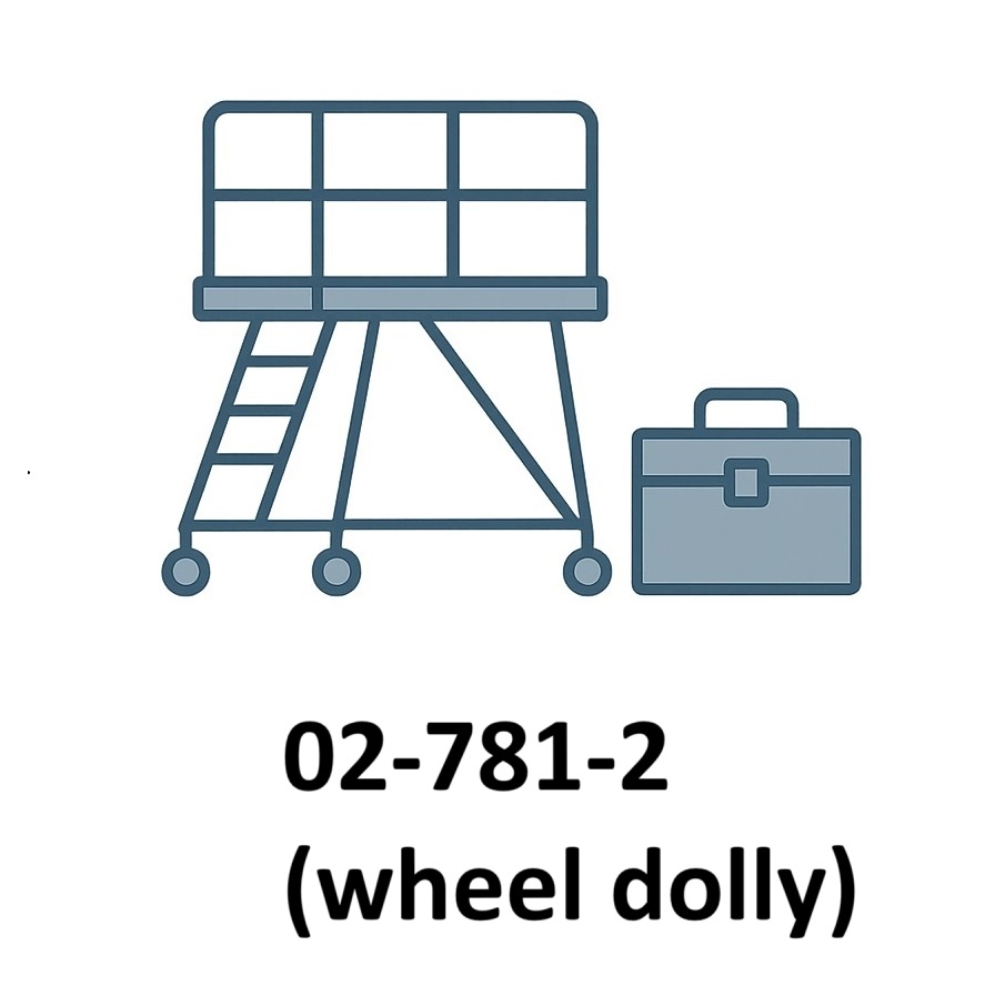 02-781-2 (wheel dolly)