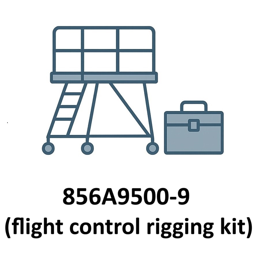 856A9500-9 (flight control rigging kit)