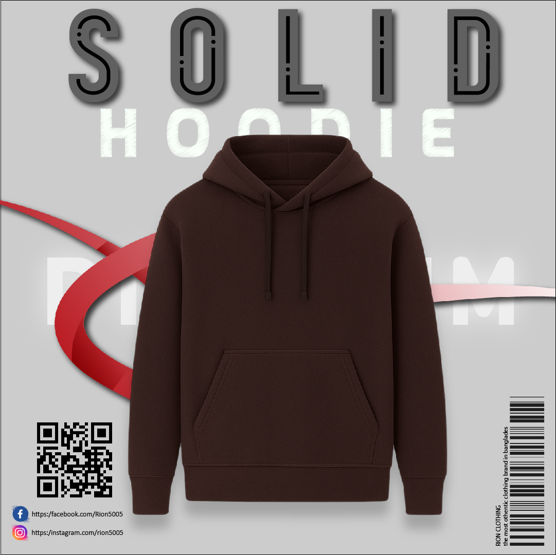 Solid Hoodie