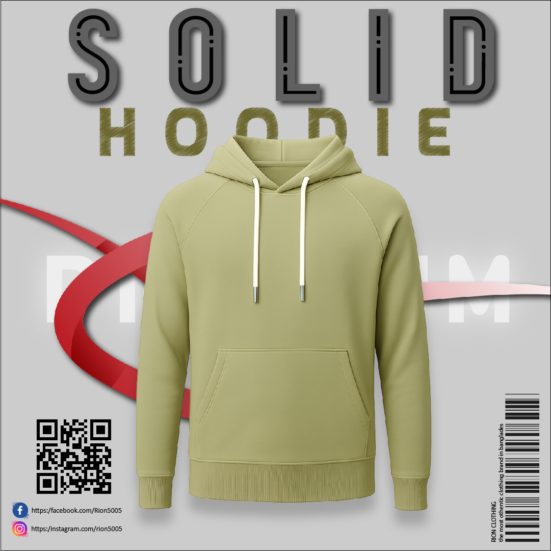 Solid Hoodie