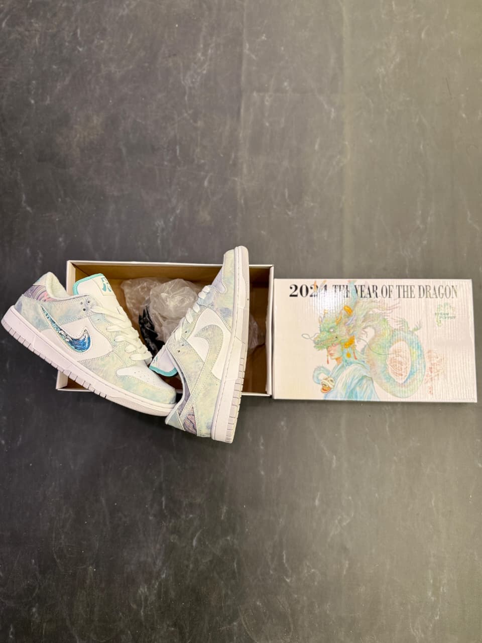 Nike Dunk Low 'White Jade Dragon'