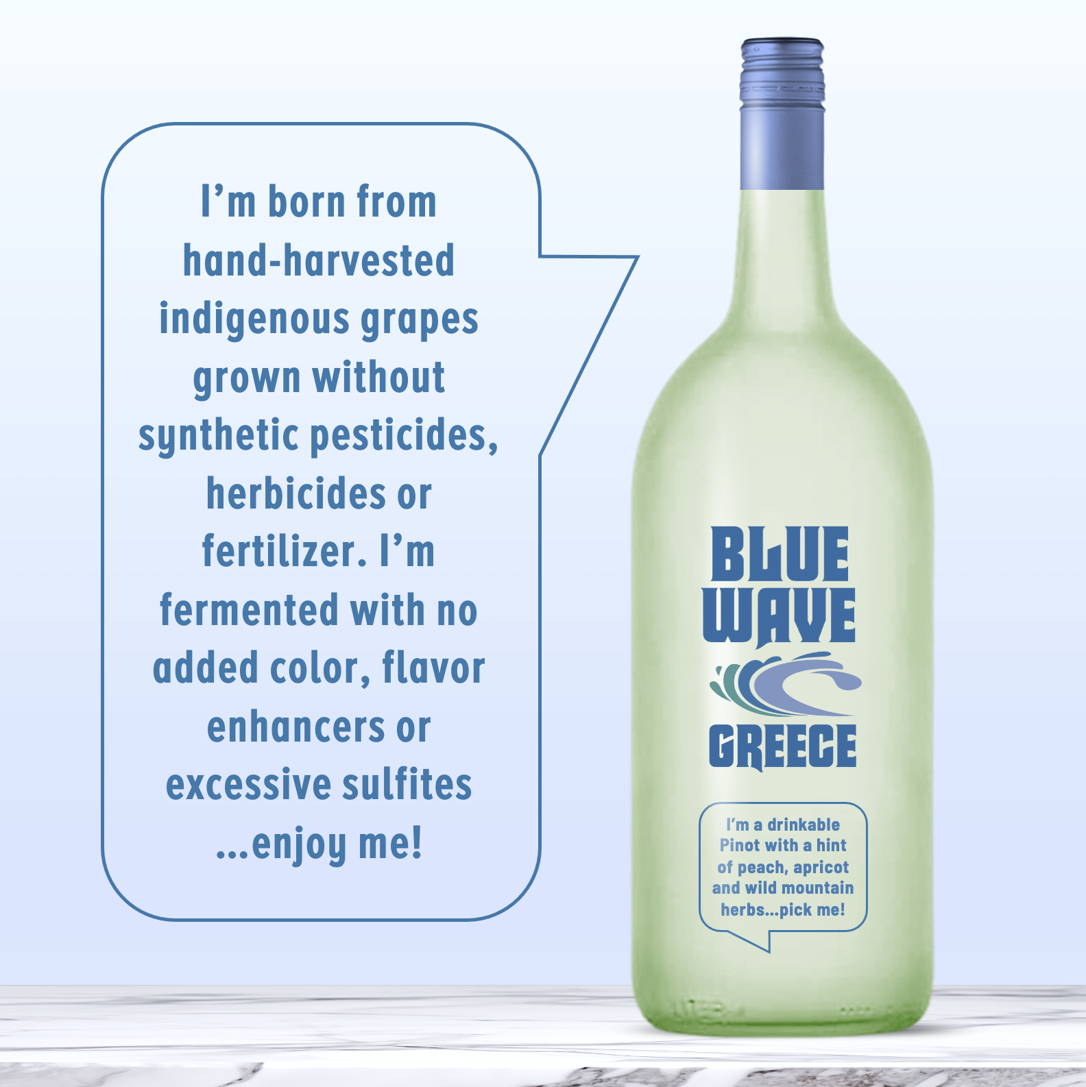 Blue Wave Pinot Grigio (1.5L)