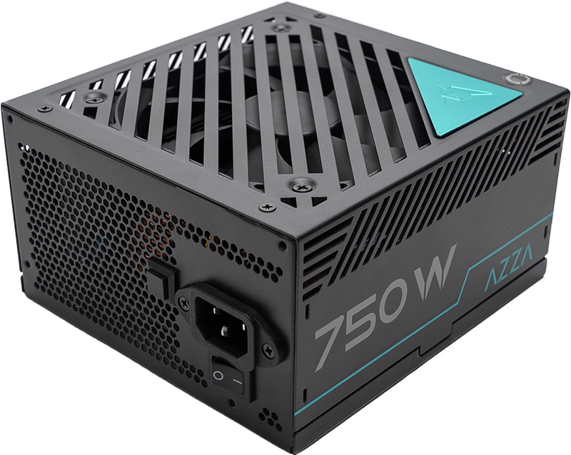 Alimentation Atx Azza Psaz Gold 750W Noir