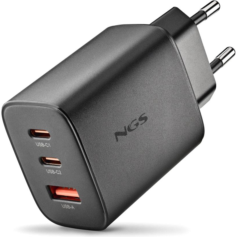 Secteur Ngs Era 2X Usb C 1X Usb A 65W Noir