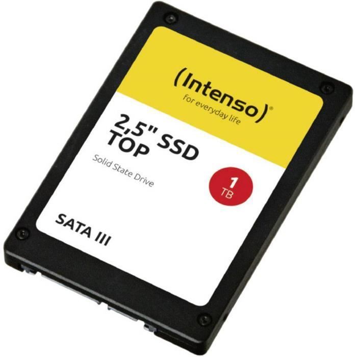 Disque Ssd 25 Pouces Intenso 1To S Ata 25 Pouces